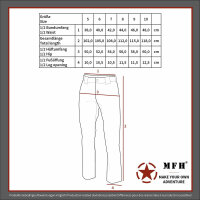 Bundeswehr Lange Püsch Unterhose - extra Warm - elastischer Bund - seitlicher Eingriff