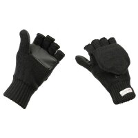 Strick-Faust-Fingerhandschuhe - Extra Warm - Abklappbare Fingerkuppen