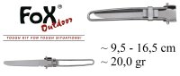 Klappbares Campingmesser - Superleicht - 100% Edelstahl