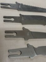 Multifunktionsmesser Set - 5teilig - Universal-, Ausbein-, Skinner- und Sägemesser