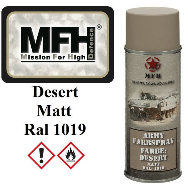 MFH Farbspray - Desert - Matt - Dosenspray - 400ml