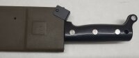 Bolo Machete - mit Sägerücken - Buschmesser - schwarze Klinge aus 3Cr13 Stahl