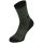 Thermosocken - "Alaska" - Feuchtigkeitsreguliered - Wandersocken - Oliv / Grau