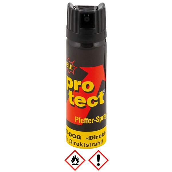 Pfefferspray - Reizspray - Tierabwehrspray - Direktstrahl - 63ml