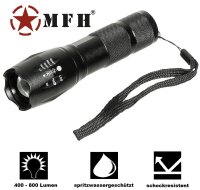 LED Stablampe "Deluxa Military Torch" - 5W -...