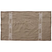 Bundeswehr Wolldecke - MFH® - Braun - ca. 220 x 130 cm - 80 % Wolle, 30 % Polyester