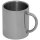 Tasse - Outdoorbecher - 100 % Edelstahl - ca. 250 ml - Doppelwandig -  ca. 120 g