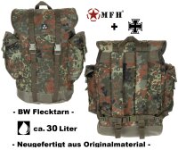 Deutscher Bundeswehr Gebirgsrucksack - Neufertigung - BW...