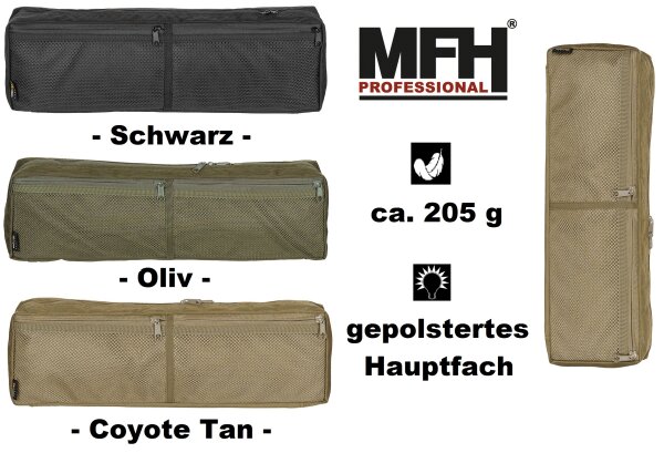 Mehrzwecktasche - gepolstertes Hauptfach - ca. 205 g - ca. 45 x 13 x 7 cm - 100 % Cordura