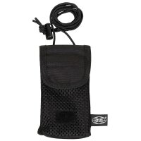 Handytasche - Molle - Schwarz - Deckel mit...