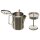 Kaffeekanne - mit Perkolator - ca. 9 Tassen - ca. 1,5 Liter - ca. 660 g - Kanne: ca. 20 x 12 cm - 100 % Edelstahl