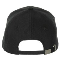 Baseball Cap - Großer Totenkopf-Stick auf der Stirnseite - Größenverstellbar durch Klemmverschluss - 100 % Baumwolle