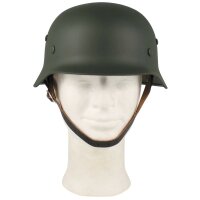 Deutscher Stahlhelm - hochwertige Repro des original Stahlhelms aus WWII - Einheitsgröße - Verstellbar