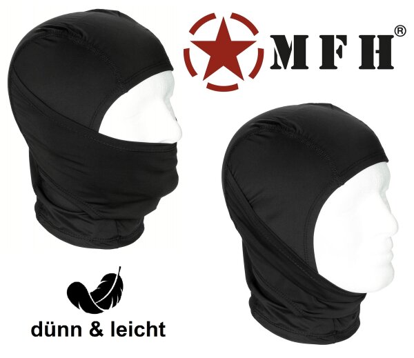 Sturmhaube - Balaclava - Schlitz - Dünn- bewegliche Mundpartie - Einheitsgröße - leicht und extrem elastisch