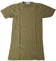 Holländisches Unterhemd - Coyote Tan - M / L - gebraucht - Original Militär - 95% Baumwolle, 5% Elasthan