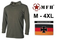 Bundeswehr Rollkragenhemd - oliv -  extra warm -...