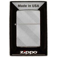 Original Zippo Feuerzeug - "Diagonall Wave" -...