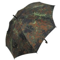 Regenschirm - BW Flecktarn - Durchmesser ca. 1,05 cm - Kunststoffgriff - öffnet automatisch