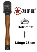 Holz Handgranate / Stielhandgranate - MK 2 / M 67 / F 1 / M 61 / M24 / M 43 / Russ. Mine - Deko