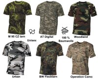 Kinder T - Shirt - klassisches Army T-Shirt - Single...