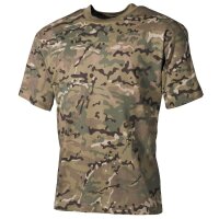 Kinder T - Shirt - klassisches Army T-Shirt - Single Jersey - 100% Baumwolle - 140-145 g/m²