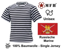 Russische Marine Kinder T - Shirt - weiß/blau -...