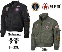 US Kinder Pilotenjacke - Winterjacke - CWU - mit...