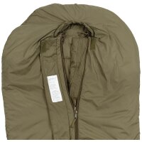 Britischer Mumienschlafsack "Medium Weigt - Komfort/Extremtemperatur: -15°C / -34°C - Neuwertig - Original Militär