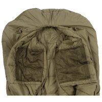 Britischer Mumienschlafsack "Medium Weigt - Komfort/Extremtemperatur: -15°C / -34°C - Neuwertig - Original Militär