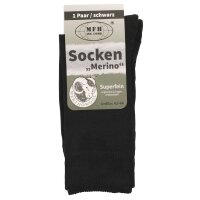 Merino Feinstrick -Wollsocken - 40 % Wolle (Merino) - Wandersocken - verstärkter Fersen- und Zehenbereich