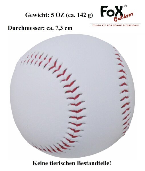 Baseball - Standard MLB - 5 OZ - 142 gr