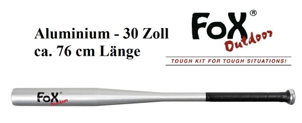 Baseballschläger - Aluminium - 30 Zoll - 76 cm